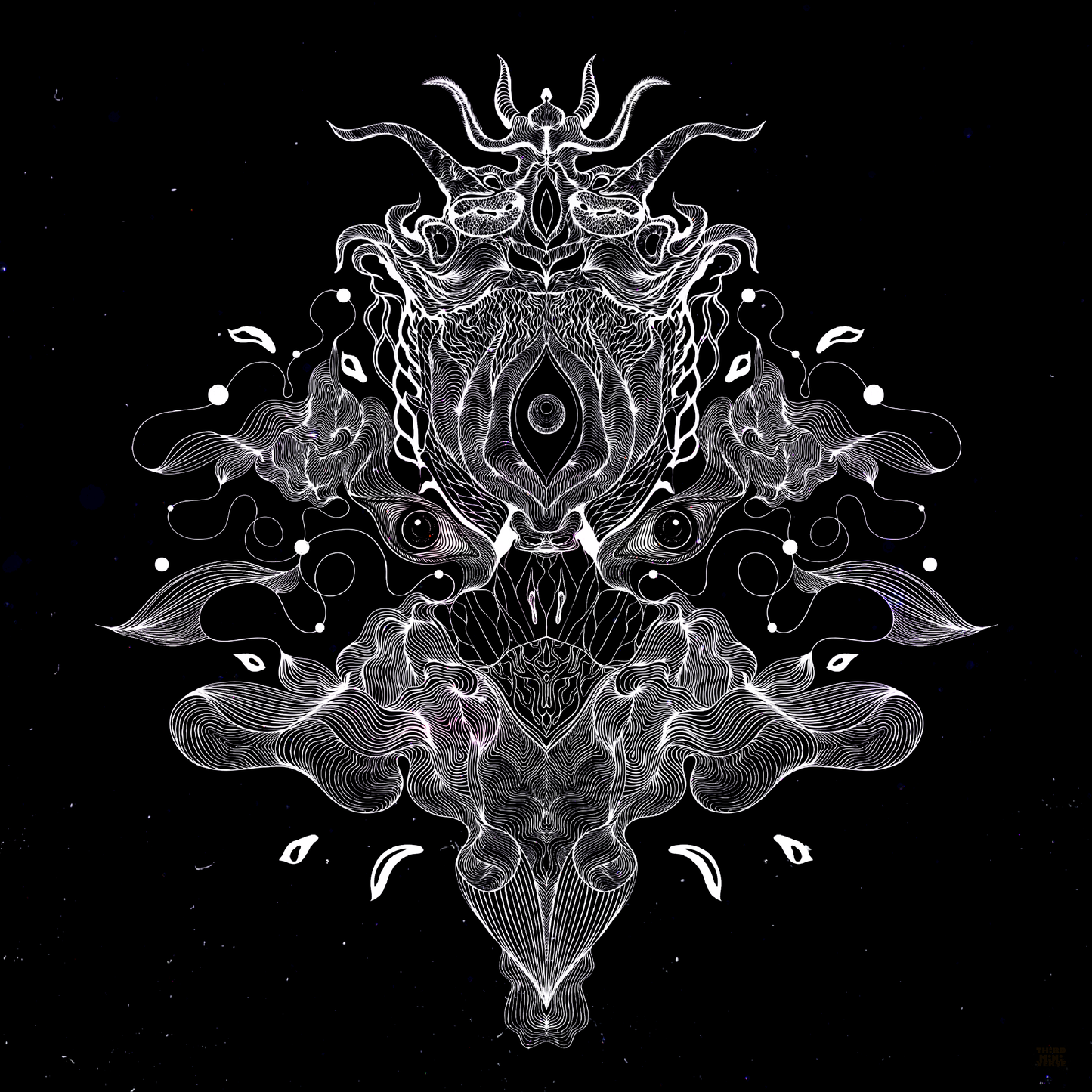 space eagle eye art card