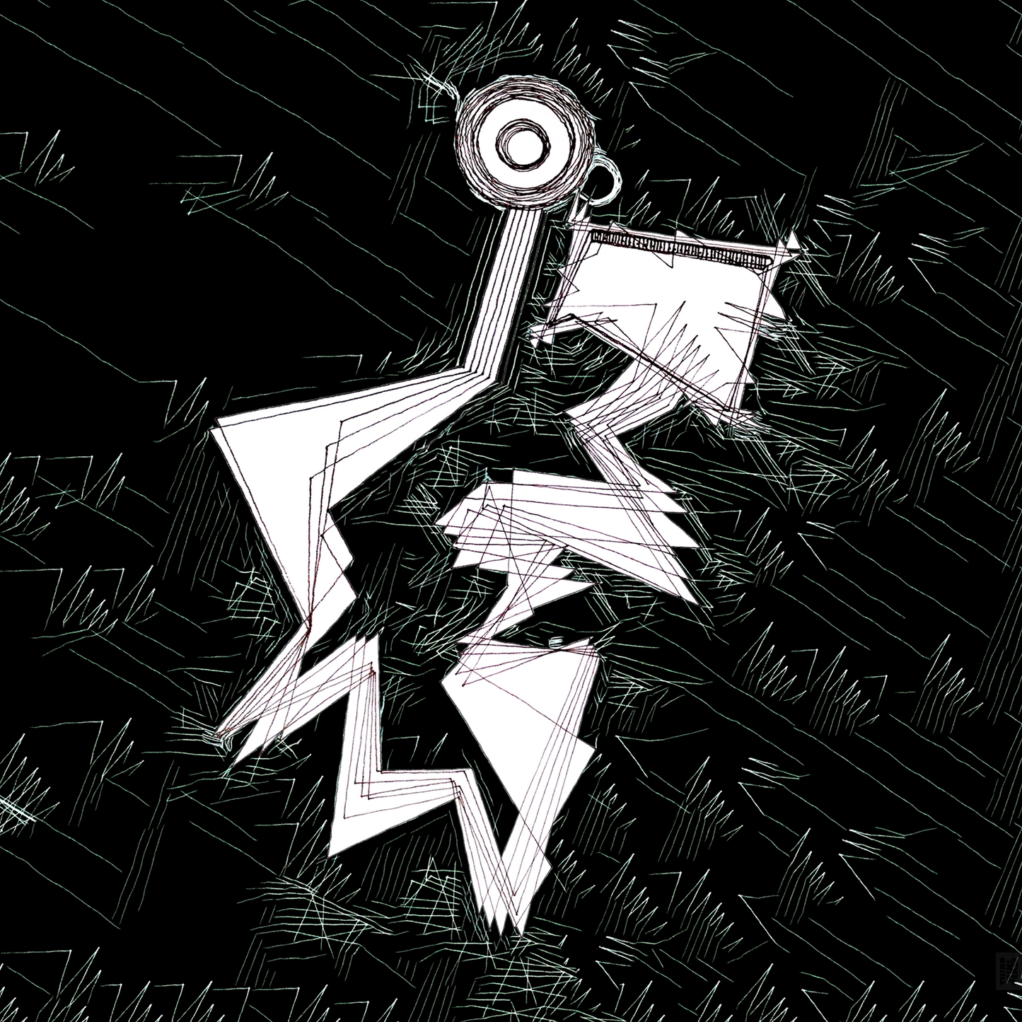 one on one art card