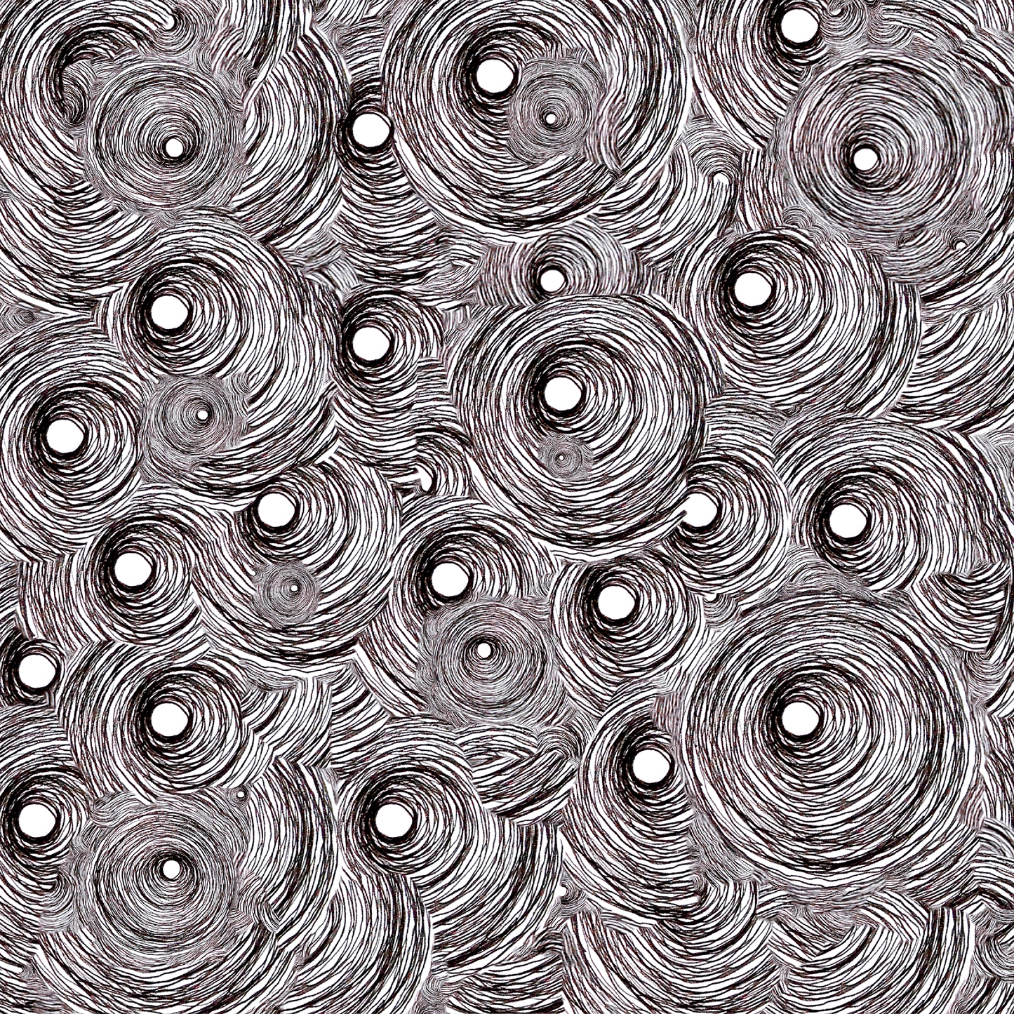 emerging from a whirlpool art card