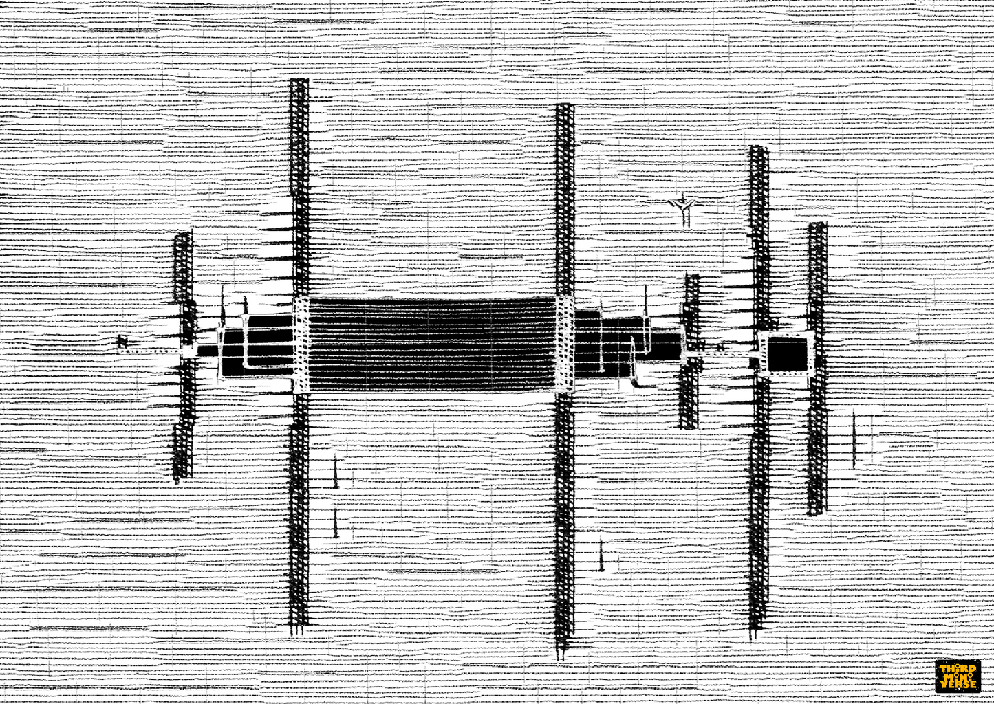 the satellite postcard