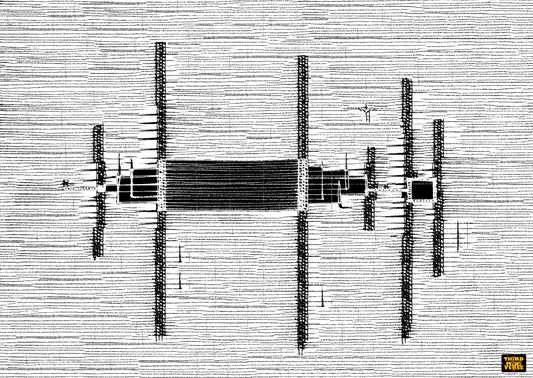 the satellite postcard