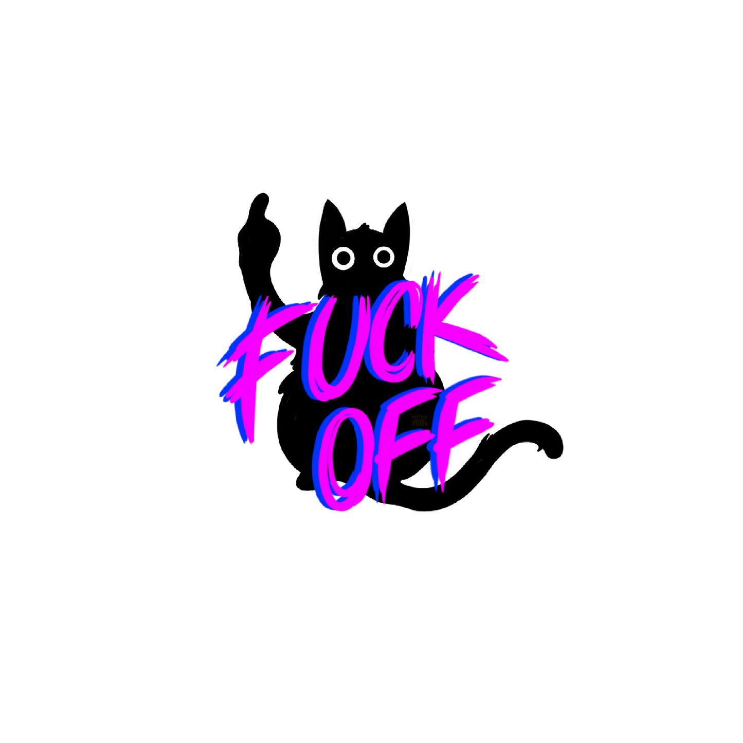 cat's call sticker