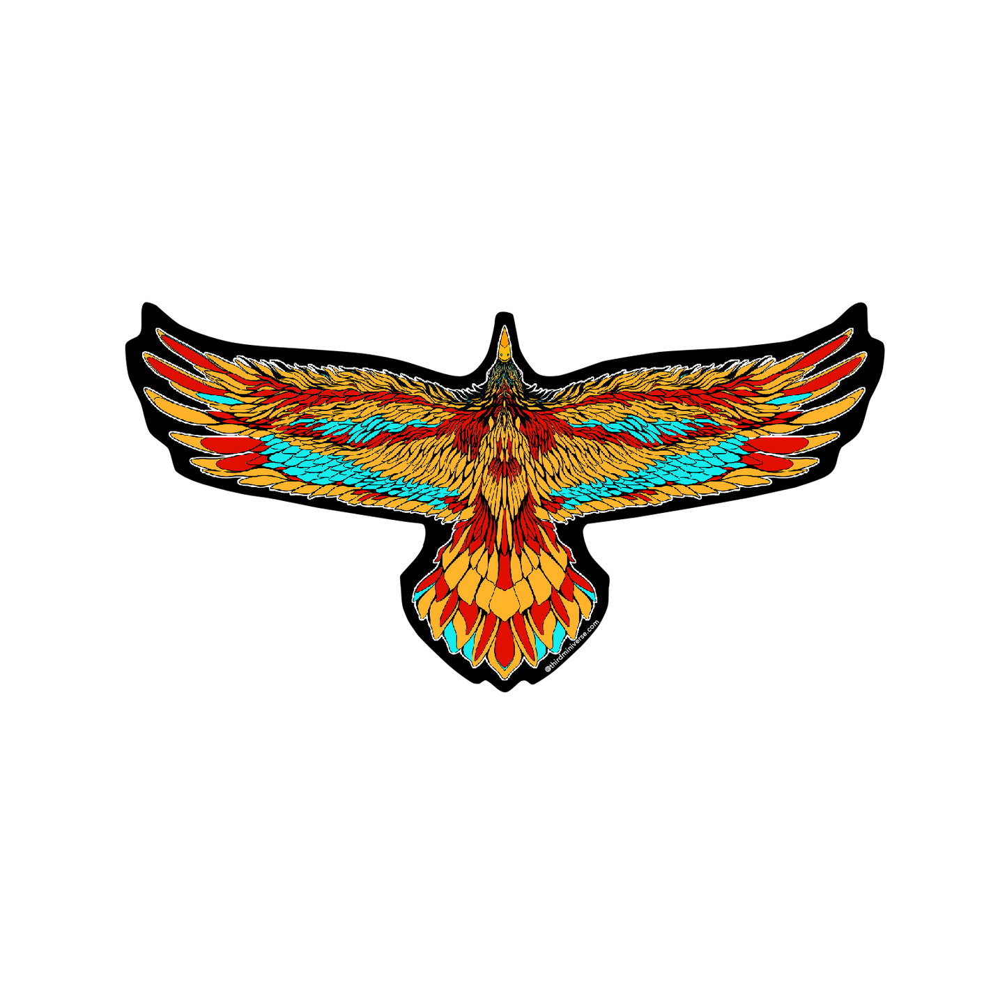 fly like an eagle sticker