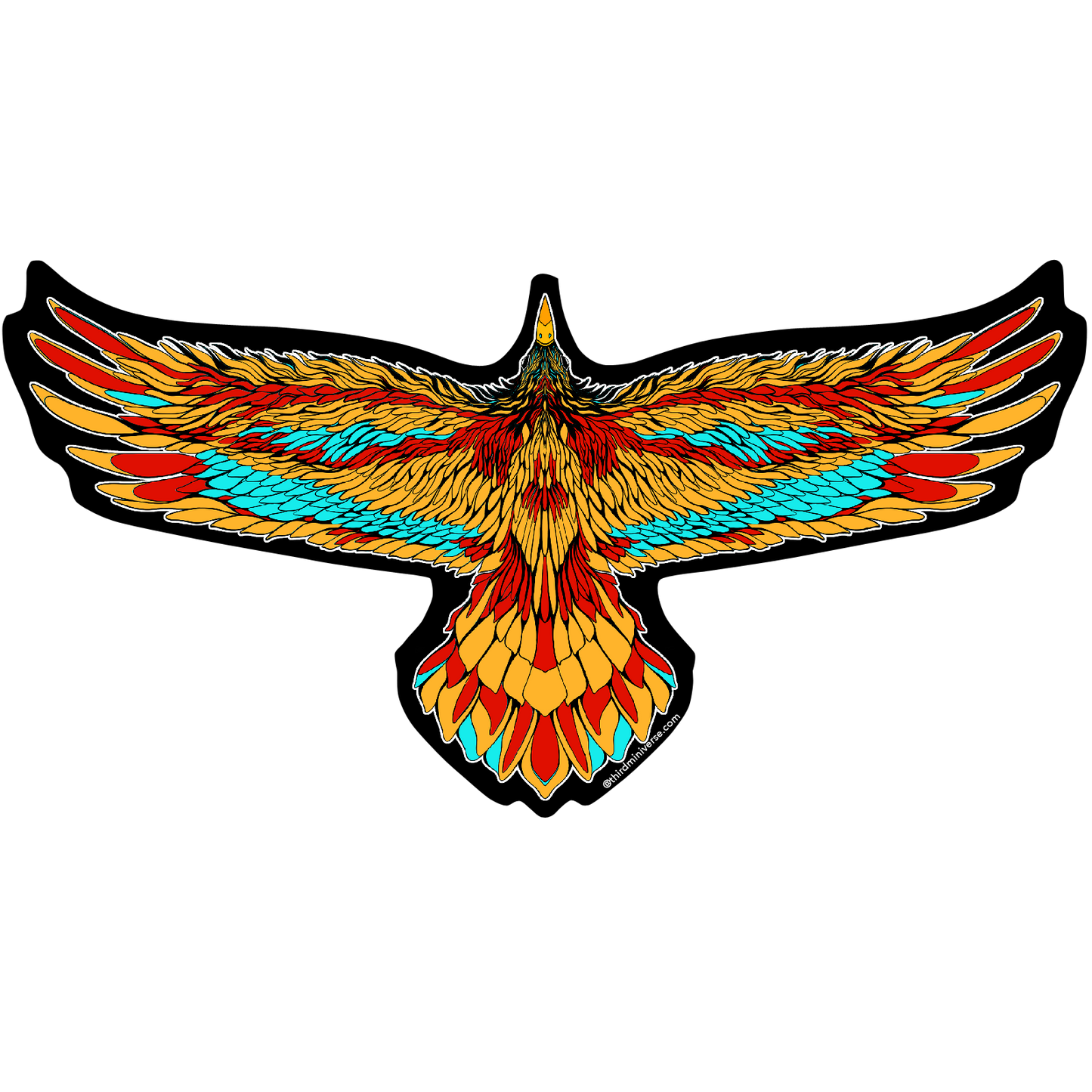 fly like an eagle sticker