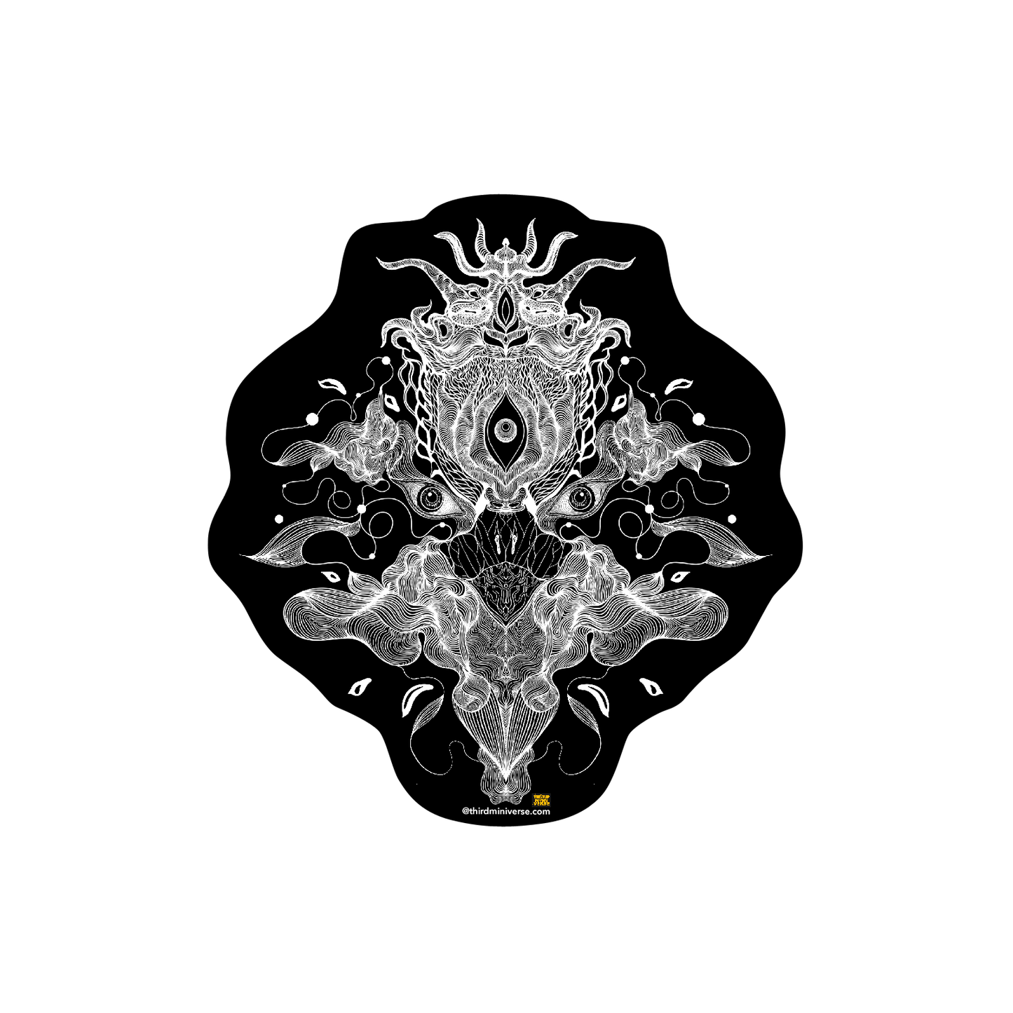 the eagle eye sees all sticker