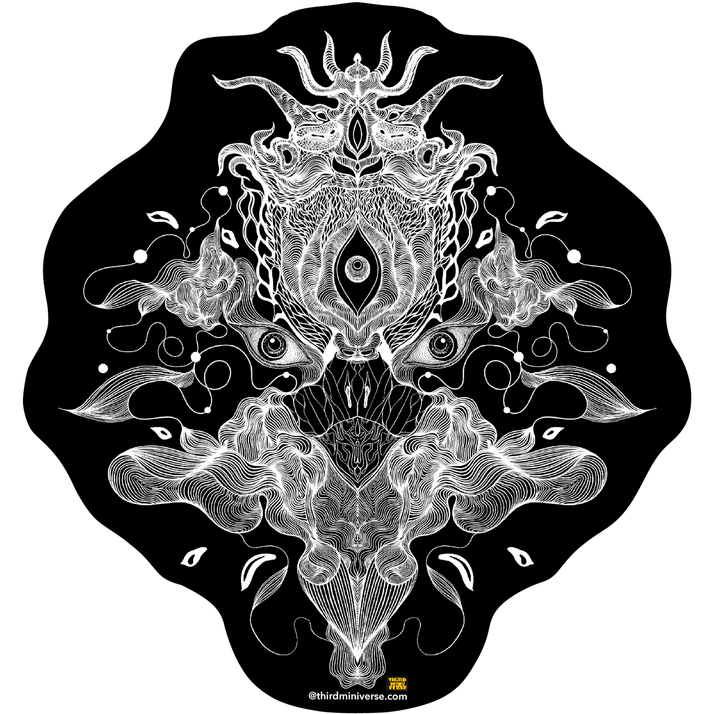 the eagle eye sees all sticker