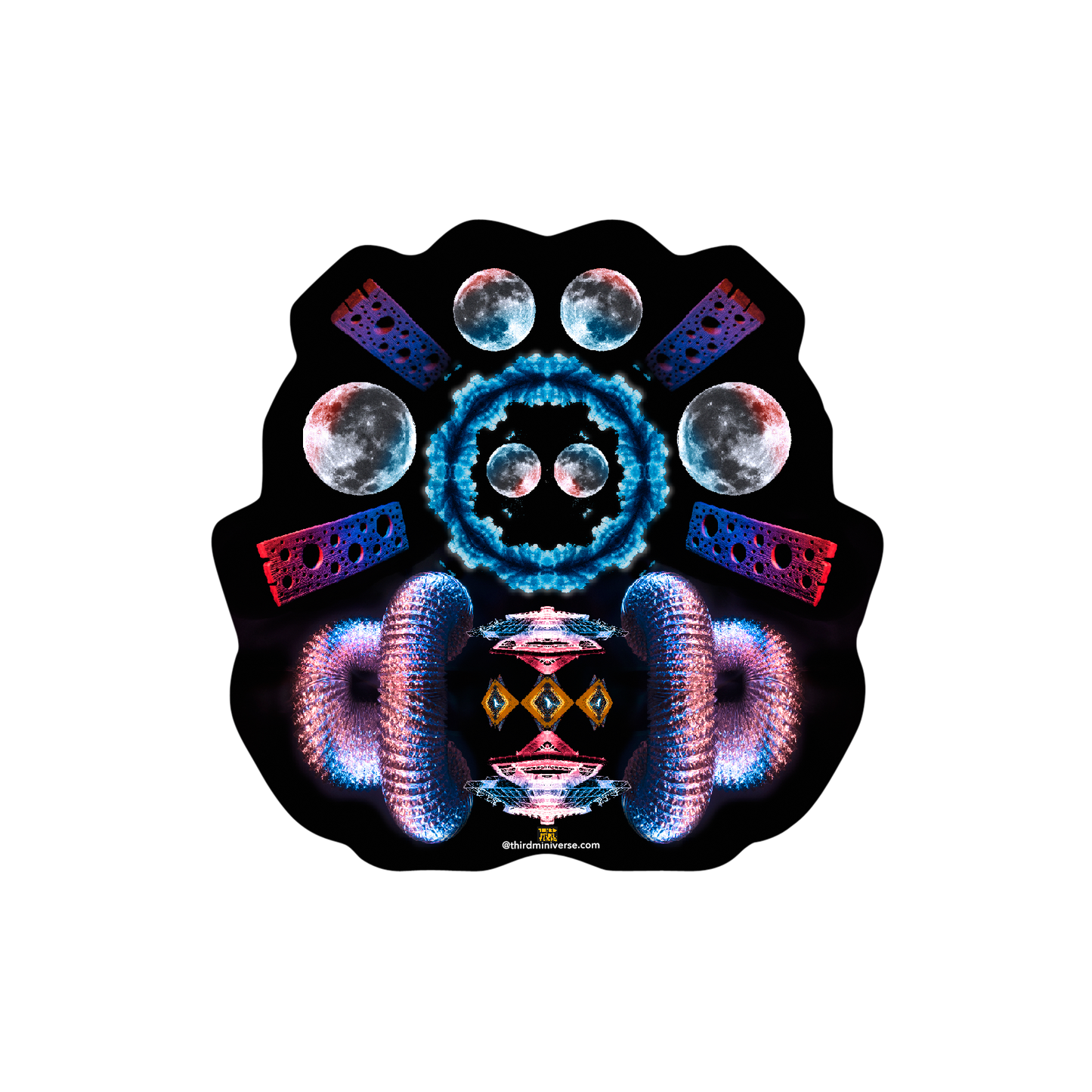 intergalactic spider sticker