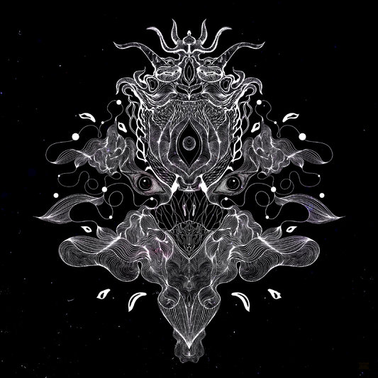 space eagle eye art card