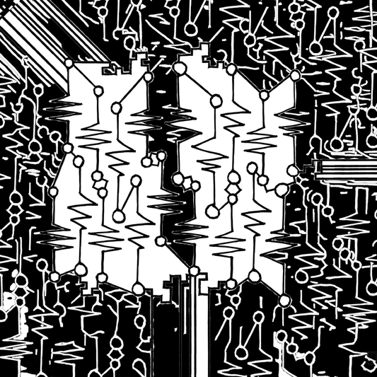 electric kittens art card