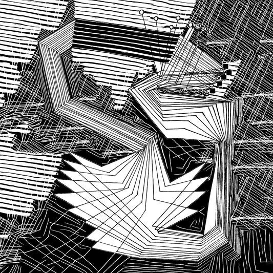 earth meets sky art card