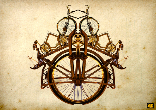 supa beetle postcard