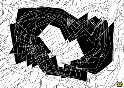 the black hole postcard