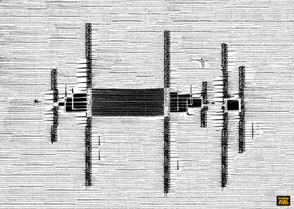 the satellite postcard