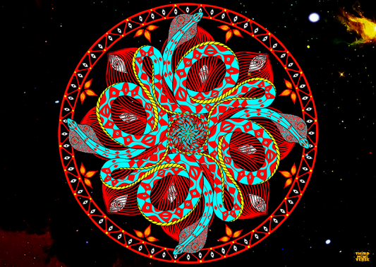 the serpent postcard