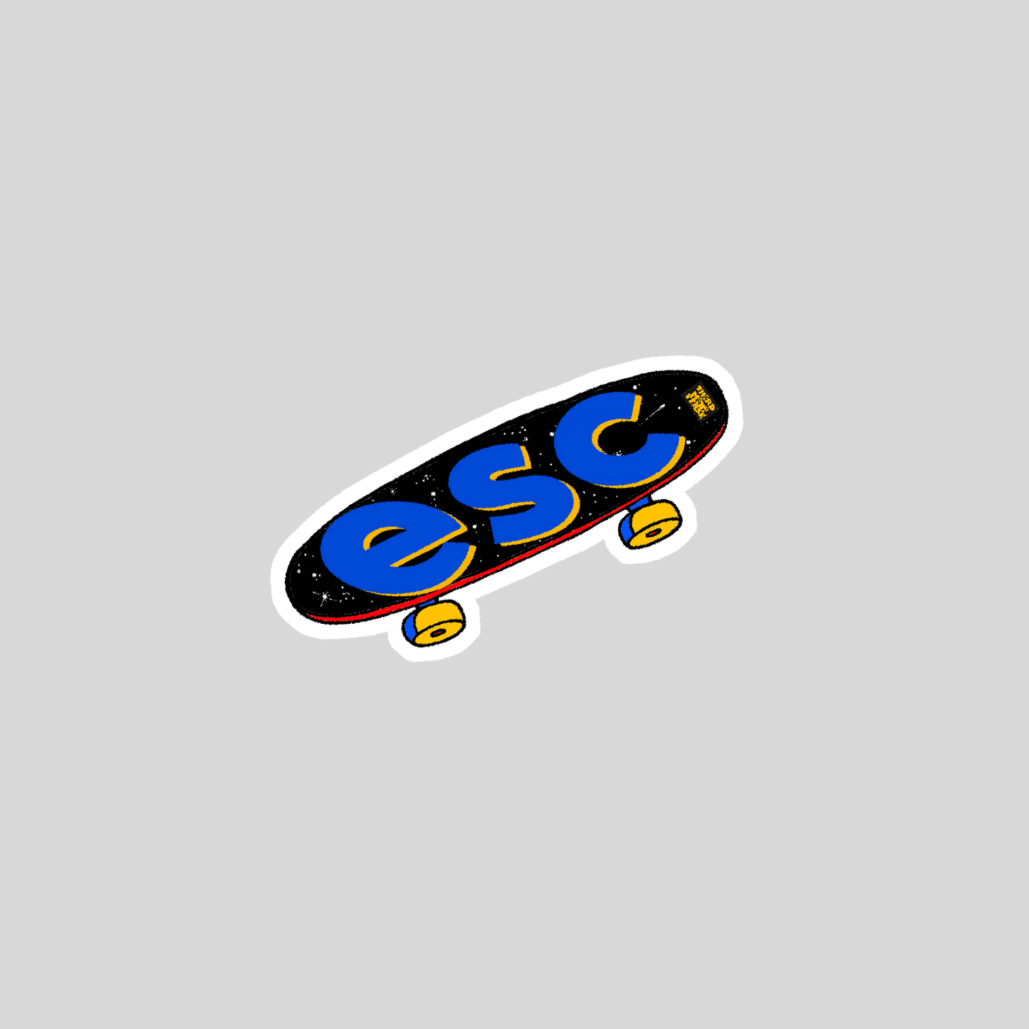 escape sticker