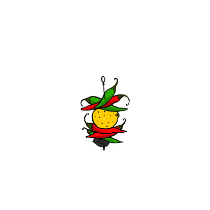 nimbu mirchi sticker