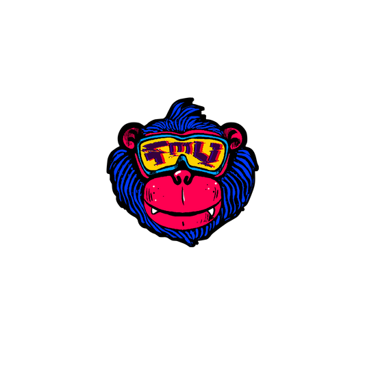 tmv monkey being sticker