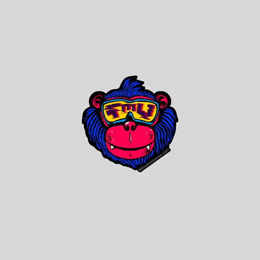 tmv monkey being sticker