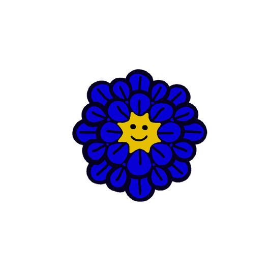 flower power sticker