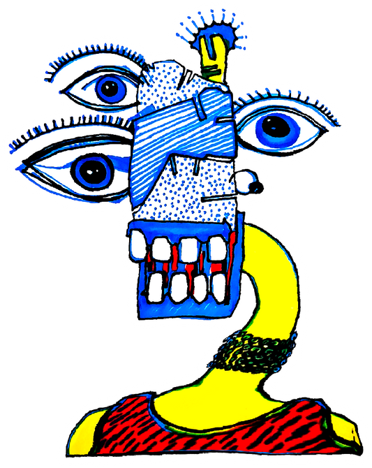 the og fun guy sticker