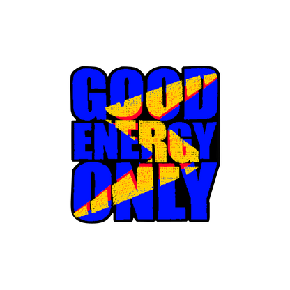 good energy only sticker