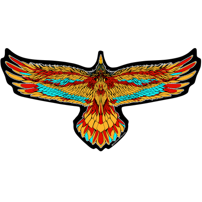 fly like an eagle sticker