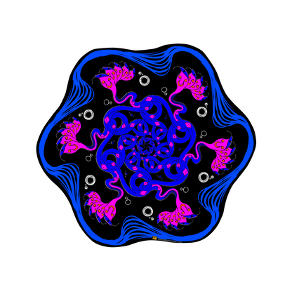 kundalini of your spine sticker