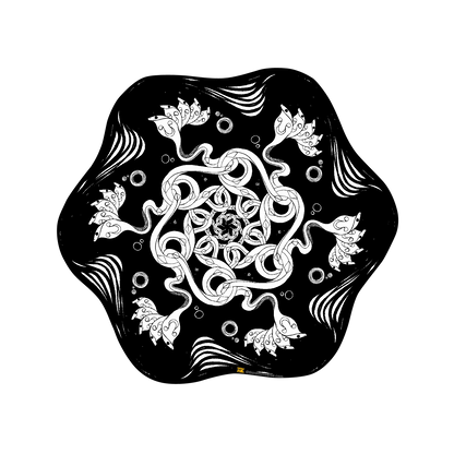 kundalini of your spine sticker