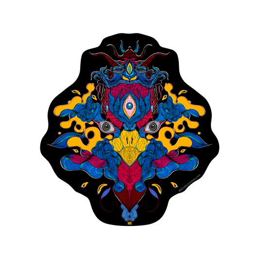 the eagle eye sees all sticker