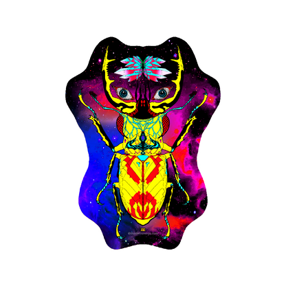 giant horn beetle sticker