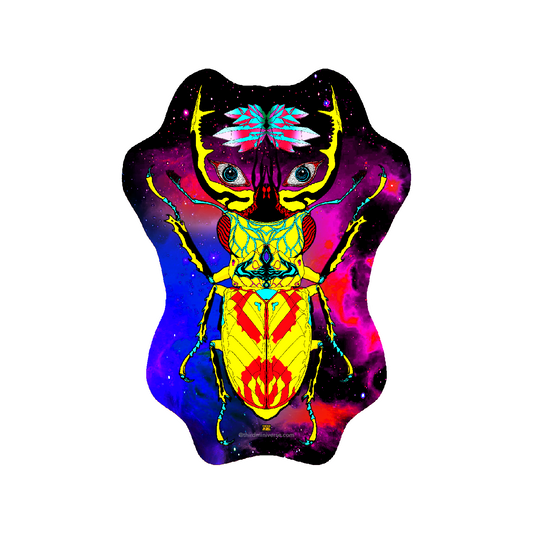 giant horn beetle sticker