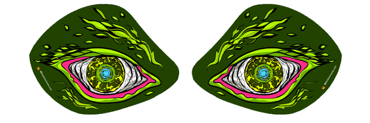 junglee eyes sticker