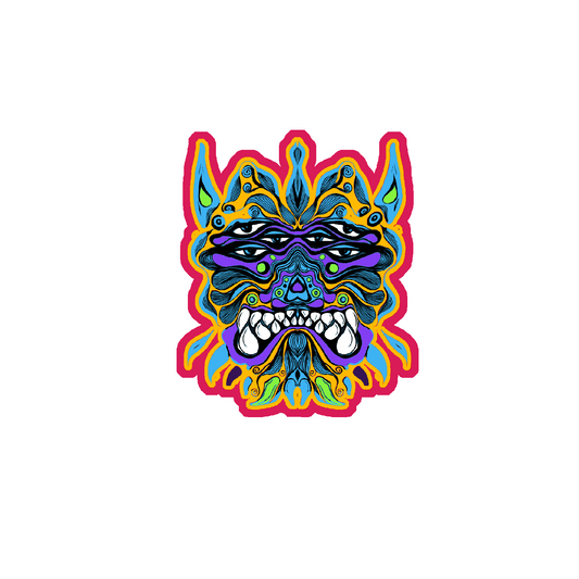 feeling devilish sticker