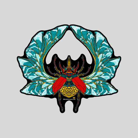 mother beetle sticker