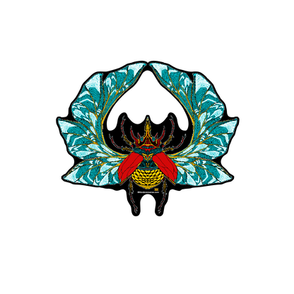 mother beetle sticker