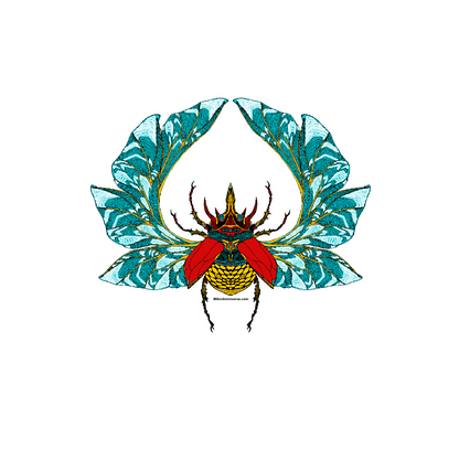 mother beetle sticker