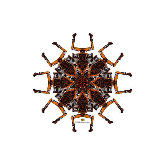 space bulldozer sticker