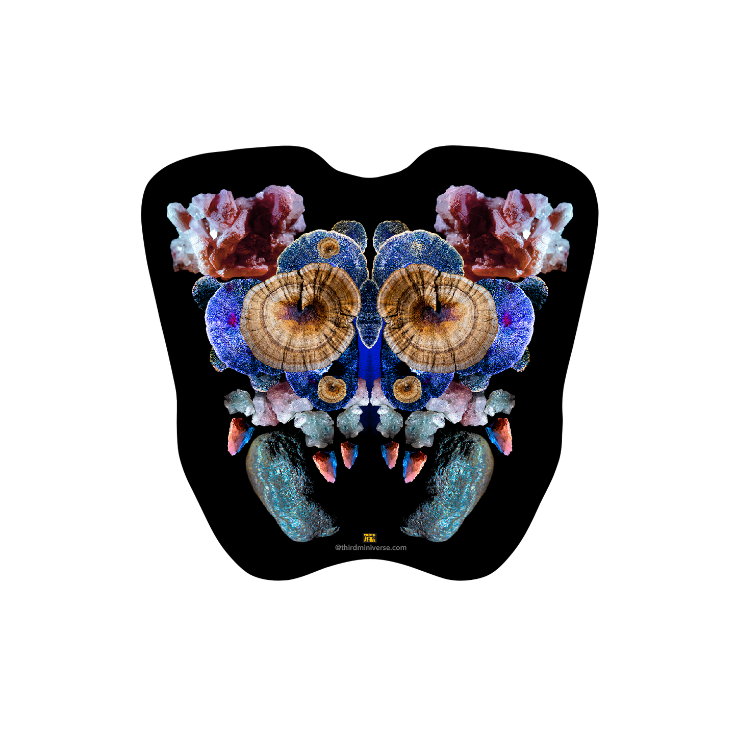 starry-eyed intergalactic spider sticker