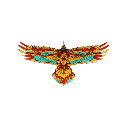 fly like an eagle sticker