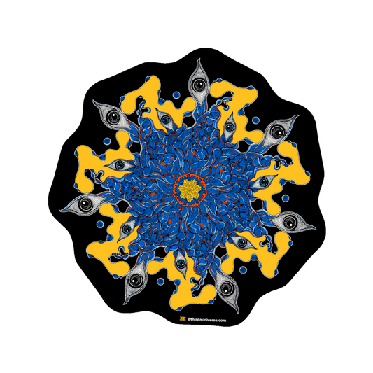 rolling eyes sticker